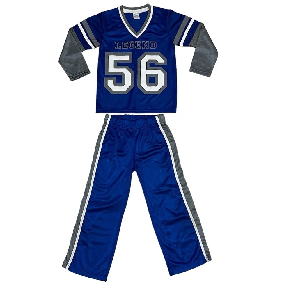 Turtle  Bay BOYS Legends Full Sporty Jogger Set - Blue SIZE 5/6 MEDIUM